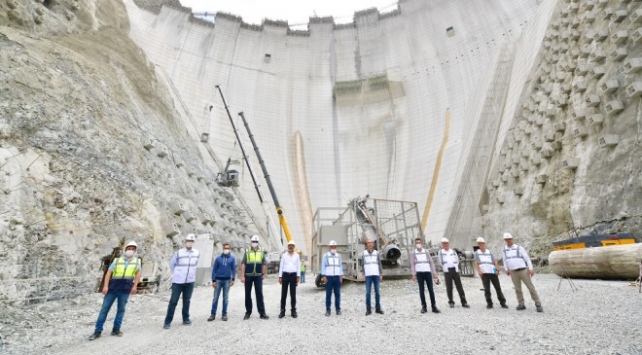 Türkiye’nin En Yüksek Barajı 2021’de Elektrik Üretimine Başlayacak