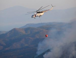Marmaris’te Orman Yangını… Bakan Kirişci: Büyük Ölçüde Sıkıntı Giderildi
