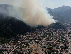 Marmaris’te Orman Yangını: Alevler Otele Sıçradı