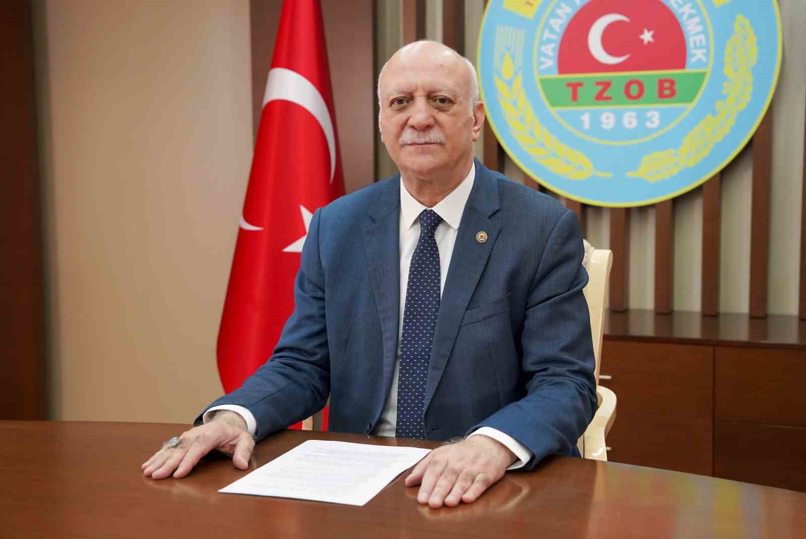 TZOB BAŞKANI BAYRAKTAR: “MART, NİSAN VE MAYIS AYLARINDA DÜZENSİZ YAĞIŞLAR TARIMSAL ÜRETİM ÜZERİNDE TEHDİT OLUŞTURUYOR”