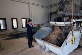 MUSKİ ÇAMURDAN ELDE ETTİĞİ GÜBREYİ ÇİFTÇİYE DAĞITACAK